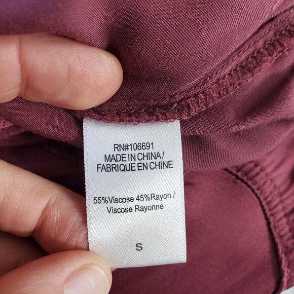 Young Fabulous & Broke Women's Truman Solid Red Jumpsuit Short Sleeve Size XS - Picture 8 of 9